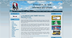 Desktop Screenshot of krnov.cyklistikakrnov.com