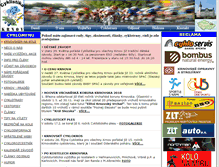Tablet Screenshot of cyklistikakrnov.com